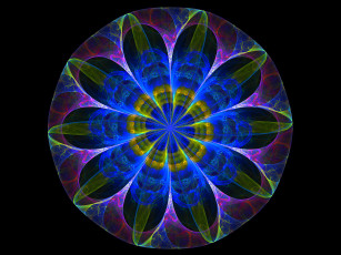 Картинка 3д графика fractal фракталы фон узор фрактал