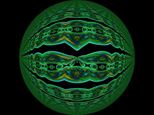 Картинка 3д графика fractal фракталы фрактал фон узор