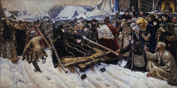 Картинка суриков боярыня морозова рисованные василий