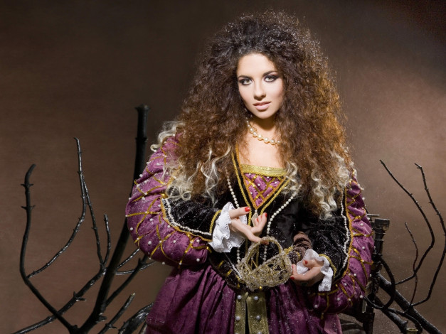 Обои картинки фото Анна Плетнёва, девушки, певица, винтаж, лицей