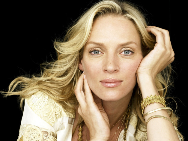 Обои картинки фото Uma Thurman, девушки, , , модель, симпатичная, сексуальная, ума, турман, девушка