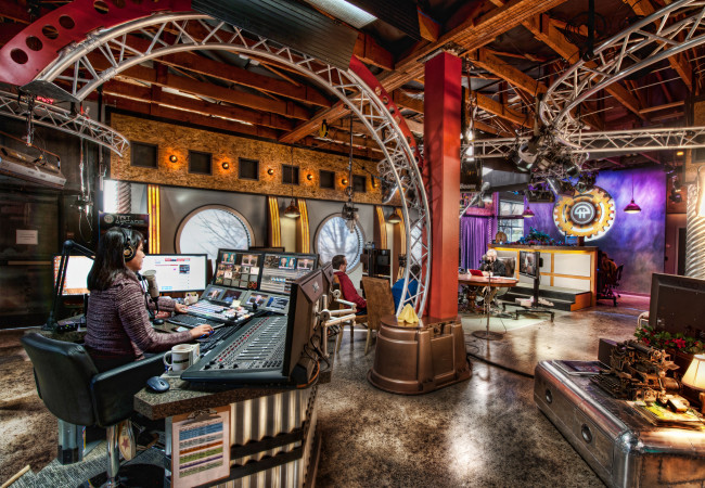 Обои картинки фото интерьер, другое, люди, съёмка, студия