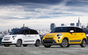 Картинка автомобили fiat 500 l