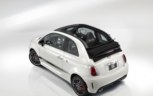 Обои картинки фото автомобили, fiat, 500c, abarth, convertible