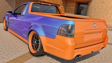 обоя автомобили, 3д, 2014, holden, vf, commodore, ute, ssv