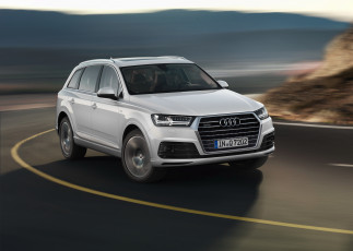 Картинка автомобили audi tdi q7 светлый 2015г s line quattro