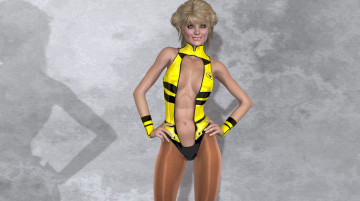 Картинка 3д+графика люди+ people фон взгляд девушка