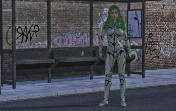 Картинка 3д+графика фантазия+ fantasy девушка фон взгляд