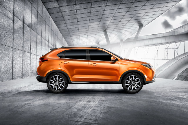 Обои картинки фото автомобили, mg, gs, 2015г