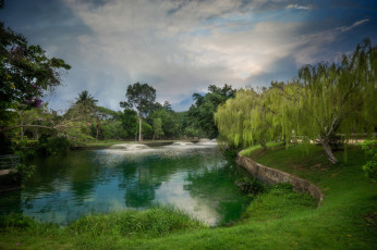 Картинка природа реки озера река лес