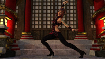 Картинка 3д+графика фантазия+ fantasy поза девушка взгляд фон