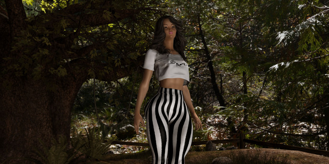 Обои картинки фото 3д графика, люди , people, фон, взгляд, девушка