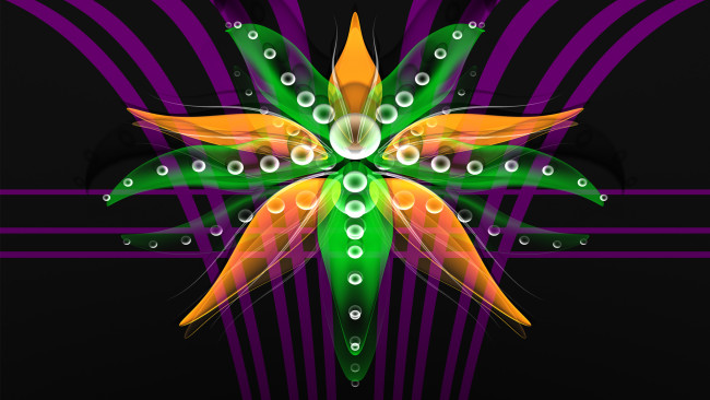 Обои картинки фото 3д графика, цветы , flowers, цвета, фон, узор