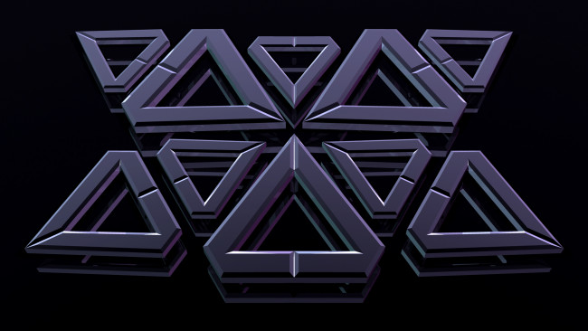 Обои картинки фото 3д графика, моделирование , modeling, цвета, фон, узор