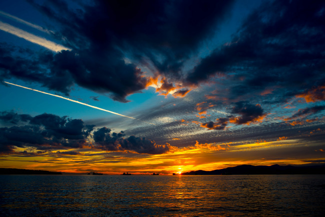 Обои картинки фото природа, восходы, закаты, рассвет