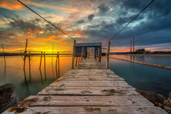 Обои картинки фото природа, восходы, закаты, рассвет