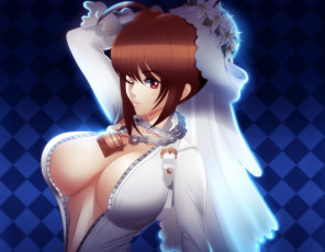 Картинка аниме unknown +другое фон взгляд девушка