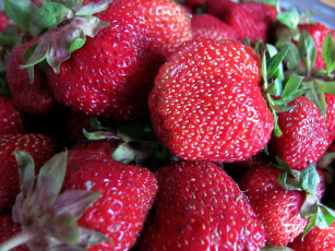 Картинка еда клубника +земляника ягоды