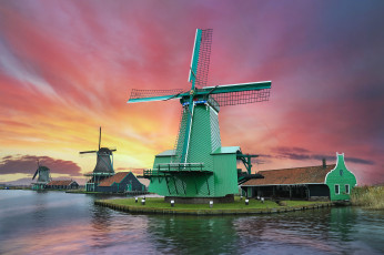 Картинка разное мельницы ветряк