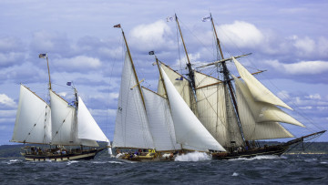 Картинка корабли парусники мачты паруса