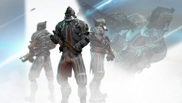 Картинка видео+игры warframe тактика шутер action
