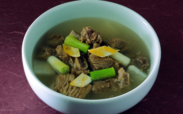 Картинка еда первые+блюда суп мясной