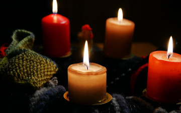 Картинка разное свечи огоньки