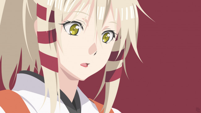 Обои картинки фото аниме, inari,  konkon,  koi iroha, konkon, uka, sama
