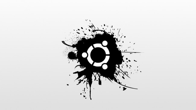 Обои картинки фото компьютеры, ubuntu linux, фон, логотип