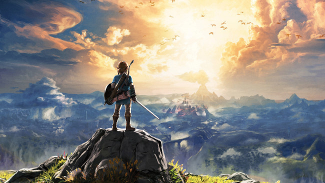 Обои картинки фото the legend of zelda,  breath of the wild, видео игры, breath, of, the, wild, адвенчура, legend, zelda, action