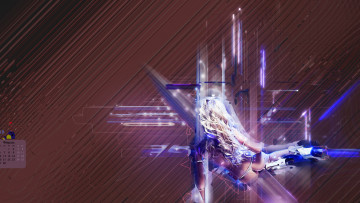 Картинка календари компьютерный+дизайн девушка 2018