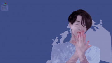 Картинка календари рисованные +векторная+графика взгляд 2018 парень