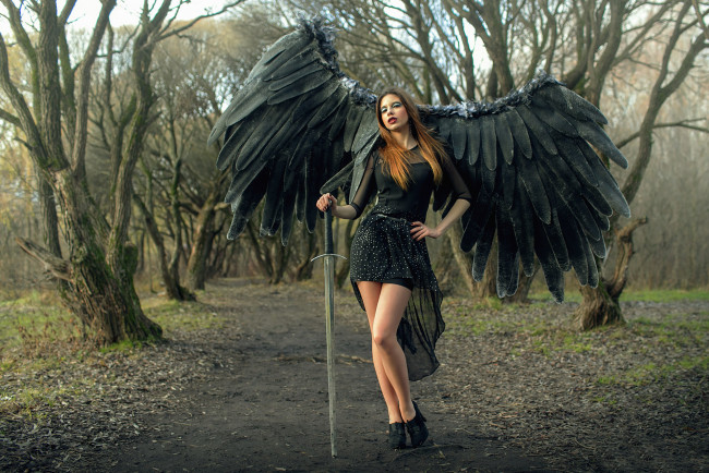 Обои картинки фото девушки, -unsort , девушки с оружием, красивая, девушка