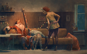 обоя юмор и приколы, happy, new, year