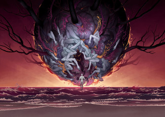 Картинка фэнтези другое клубок человек вода руки