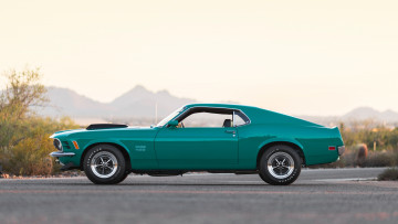 Картинка автомобили mustang 1970 ford boss 429 fastback