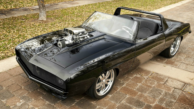 Обои картинки фото автомобили, camaro, 1969, chevrolet