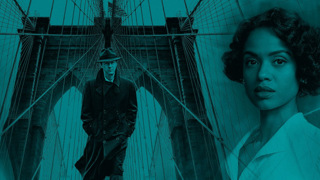 Обои картинки фото motherless brooklyn , 2019, кино фильмы, motherless brooklyn, эдвард, нортон, постер, сиротский, бруклин, детектив, криминал, gugu, mbatha, raw