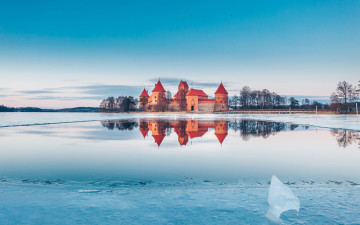 Картинка trakai+castle города тракайский+замок+ литва trakai castle
