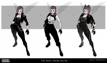 Картинка видео+игры league+of+legends kaisa образы