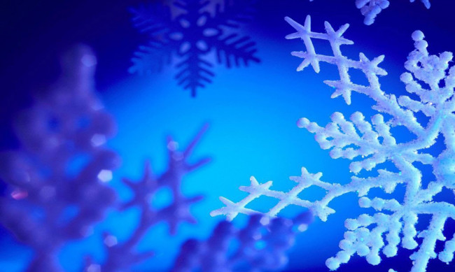 Обои картинки фото праздничные, снежинки и звёздочки, снежинки