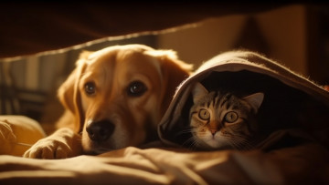 Картинка 3д+графика животные+ animals кот взгляд поза котёнок мордашка ai арт нейросеть