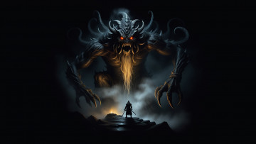 Картинка фэнтези существа нейросети графика нейроарт ai art нейронные сети рисунки нейро искусство