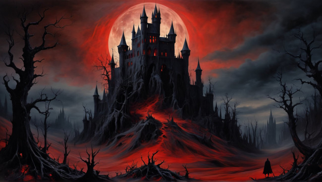 Обои картинки фото фэнтези, замки, нейросети, графика, нейроарт, ai, art, нейронные, сети, рисунки, нейро, искусство