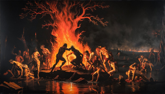 Обои картинки фото фэнтези, существа, нейросети, графика, нейроарт, ai, art, нейронные, сети, рисунки, нейро, искусство, нейрографика, graphics, neuroart, neural, networks, drawings, neuro, neurography