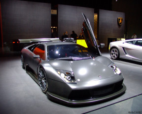Картинка lamborghini murcielago gt автомобили выставки уличные фото