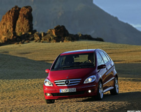 Картинка mercedes b200 turbo автомобили benz