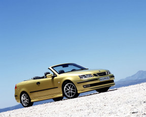 Картинка saab convertible автомобили