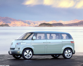 Картинка volkswagen microbus concept автомобили