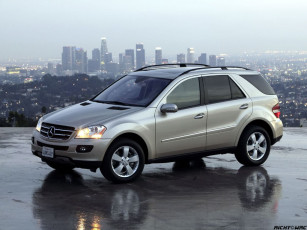 Картинка mercedes 500 ml автомобили benz